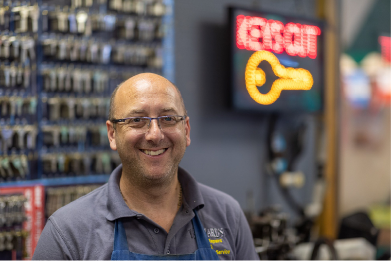 Richard for Richard's Shoe Repair and Key Cutting Services - Freeman Street Market