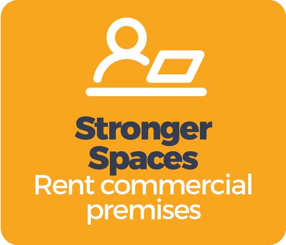 Stronger spaces rent commercial premises for businesses or entrepreneurs looking for a new place to call home.