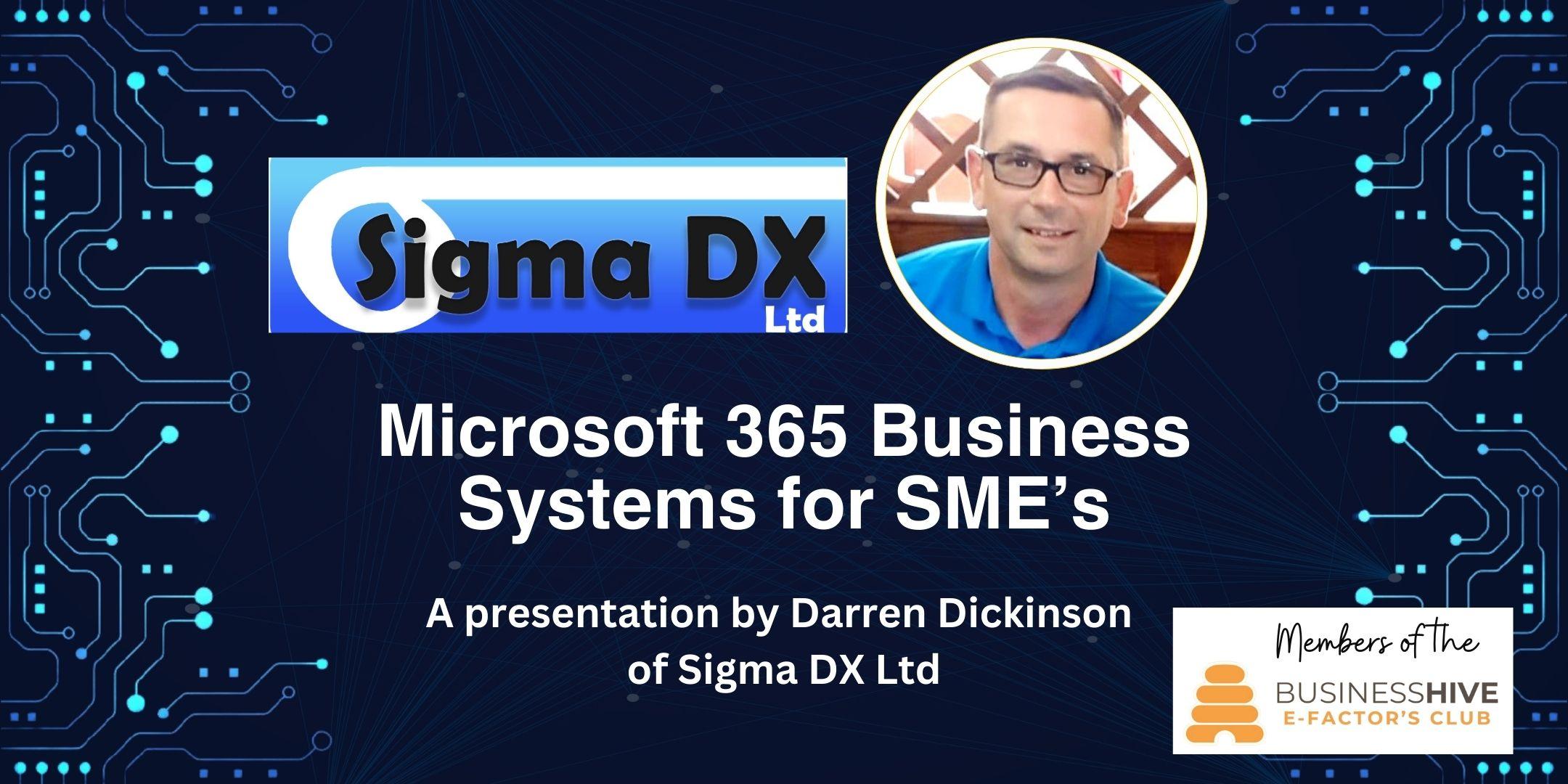 Microsoft 365 business systems for SMEs.